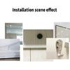 Set of 4 Gold Tone Brass Mirror Fasteners Practical Designs for Secure Mounting in Residential and Business Space