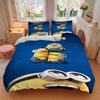 Minions Adventure Begins Print 3Pcs Bedding Setduvet Cover With 2 Bedropillowcase Home Birthday Gift