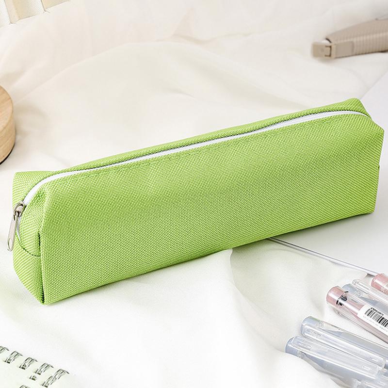 Basit Kalem Kutusu Okul Malzemeleri Kalem Kutuları Estuche Escolar Düz Renk Okul Kırtasiyesi Kalemlik Trousse Kalem Çantası-Ljx