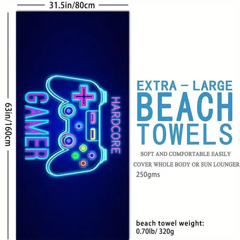 Microfiber Beach Towel Digital Printing Quick-Drying Double-Sided Velvet Class A Large Bath Towel Plus Towel
