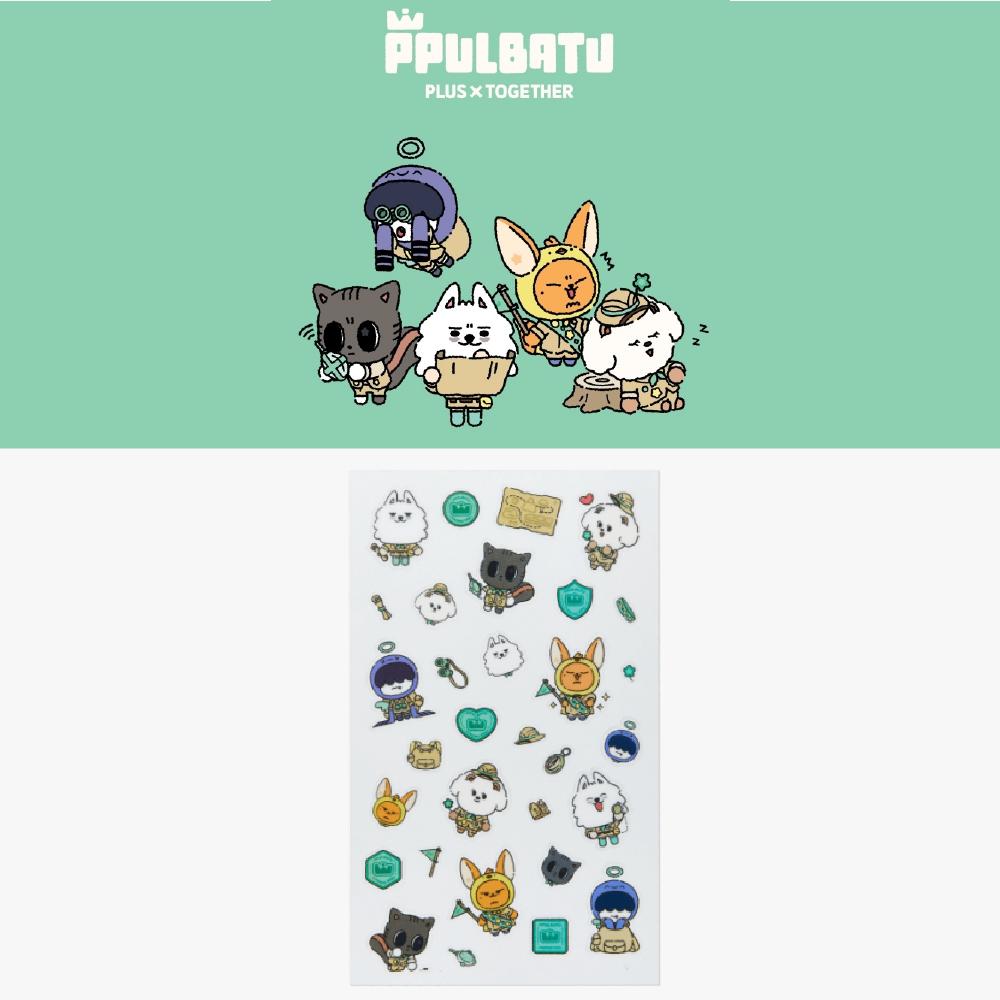 

2nd Pre-order TXT PPULBATU PLUS X TOGETHER FINDING MOA Deco Sticker