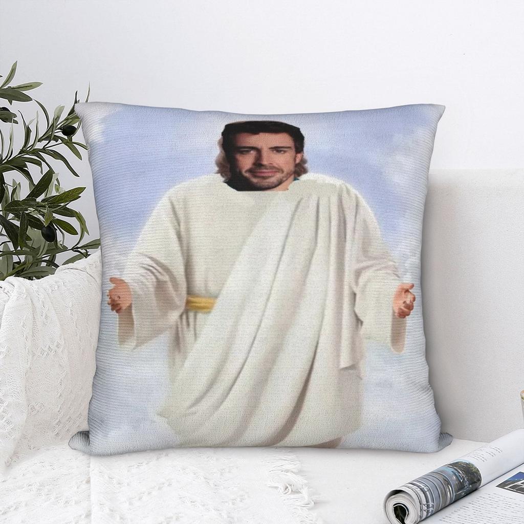 Fernandos Alonsos Pillow Case  Comfy Pillow Cover For Sofa Bedroom Home Decor Kawaii Pillowcases