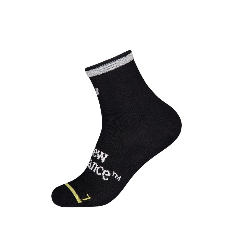 New Balance Ankle Socks Unisex 1 Pack Black LAS42429-BK L