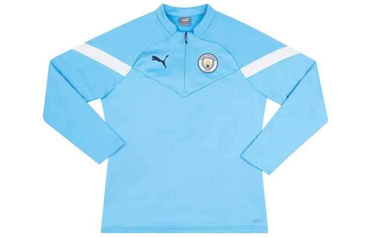PUMA Manchester City Soccer Jersey 22 23 Season, Manchester City Team Unisex Blue 767756-12 S