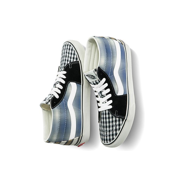 Vans Sk8-Mid Prep Retro - Blanc De Blanc Unisex Sneakers Multi-Color VN0A3WM340F