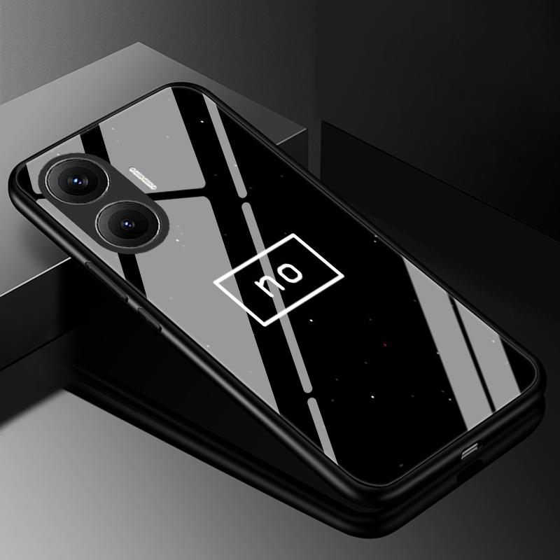 Per custodia cover Redmi Turbo 4 Pro Custodie in Vetro Temperato per Xiaomi Redmi Turbo4 Pro Turbo 3 Turbo3 Paraurti Posteriore Rigido Turbo 4Pro