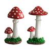 Pilz Garten Deko Realistische Harz Gartenstatuen Figuren Heimdeko Charmante Moderne Raumdeko Gartenskulpturen Statuen