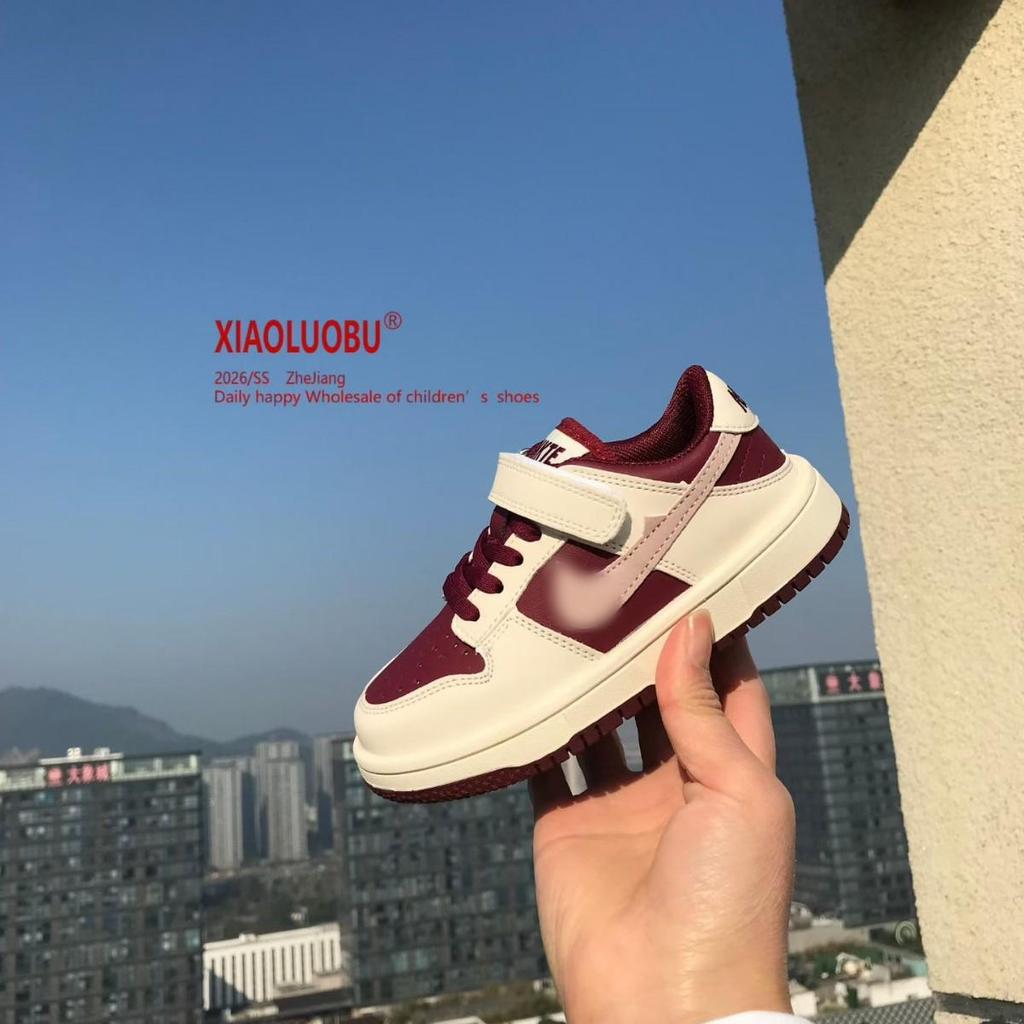 Chaussures de Sport Tendance Antidérapantes pour Enfants - Printemps/Automne 2026, Confortables Style AJ Board pour Garçons et Filles.