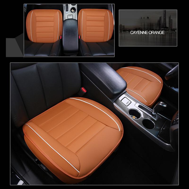Car Seat Cushion Multi-Color With No Backrest Breathable Pu Single Seat Cushion