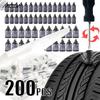 Universal Car Tire Repair Nails Vacuum Tyre Rubber Patch Tubeless Puncture Repair Kit for Motorcycle Auto Accessories
