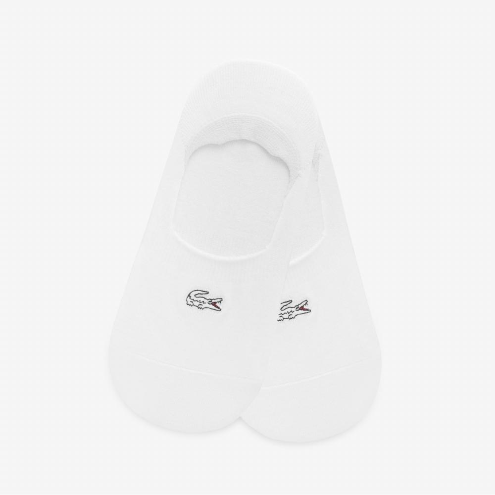 

LACOSTE Womens Solid NoShow Socks RA879E53N 001