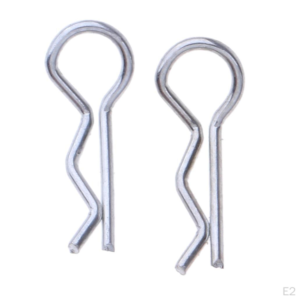 10x RC Car Body -Shaped Pins for K969 K979 K989 P929 P939
