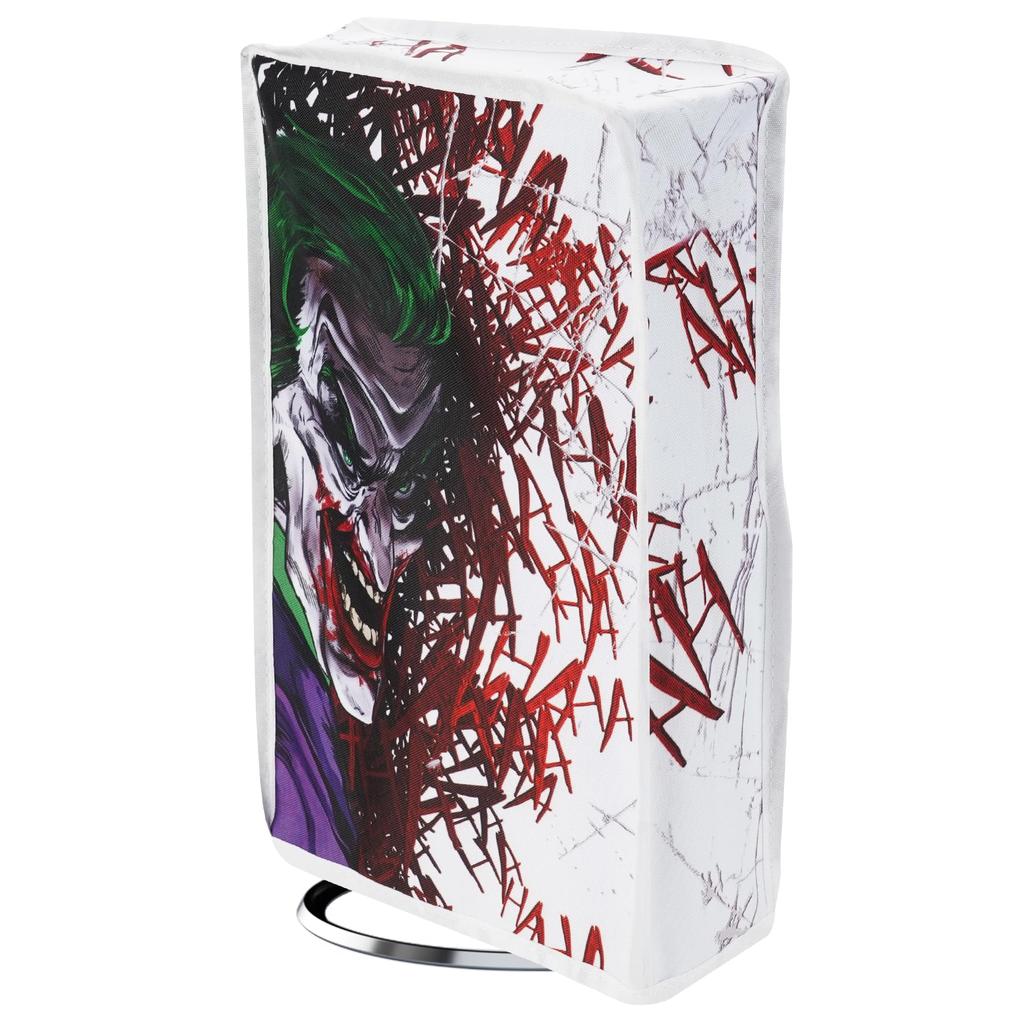 Husă de protecție anti-praf PlayVital compatibilă cu noua versiune PS5 Slim Disc Version, model nailon, compatibilă cu consola PS5 Slim Disc Version