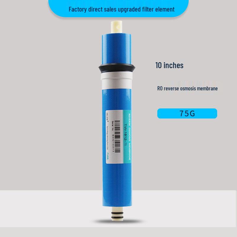 10-Inch 5-Stage Water Purifier: PP Cotton, Granular Carbon, Sintered Carbon, RO Membrane, Coconut Shell Post-Carbon Filters