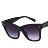Latest Ladies Oversized Frames Cat Eyes Sun Glasses Fashion Ladies's Sun Glasses Vintage Gents UV Protective Goggles UV400 Eyewear