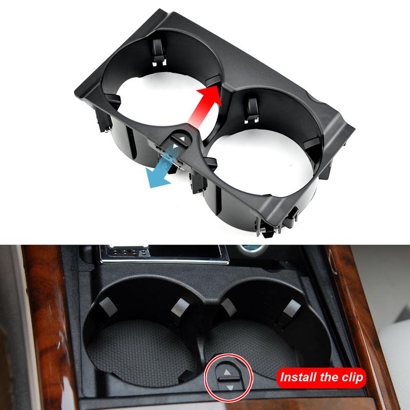 Center Console Drink Cup Holder 2046802391 Replacement for Mercedes W204 S204 C207 W212 A207 S212 Car Cup Holder New