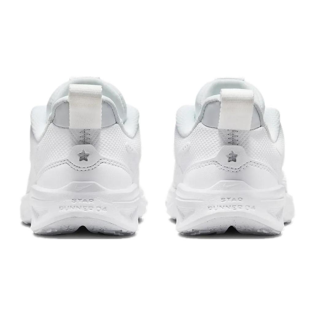 New Nike Star Runner 4 PS 'Triple White' DX7614-100
