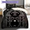 Lord Of The Rings Pattern Bedding,Quilt Set Quilt Cover Pillowcase Home Birthday Gift (1 * Duvet Cover + 2 * Pillowcase, Without Core)