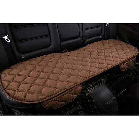 Husă scaun mașină față spate pernă flocata din pânză anti-alunecare iarnă protectie auto pernă pentru covoraș ține cald Fit universal camion suv van