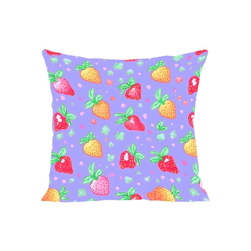 50x50 Pattern Pillow Cover Double Sided Printed Sofa Decorative Cushion Cover Chair Waist Cushion Bed Decoration