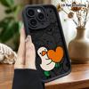 Phone Case: 2D Flat Design, Suitable for iPhone 18 17 16 15 14 13 Pro Protective Case, Little White Duck, Perfect Christmas and Halloween Holiday Gift