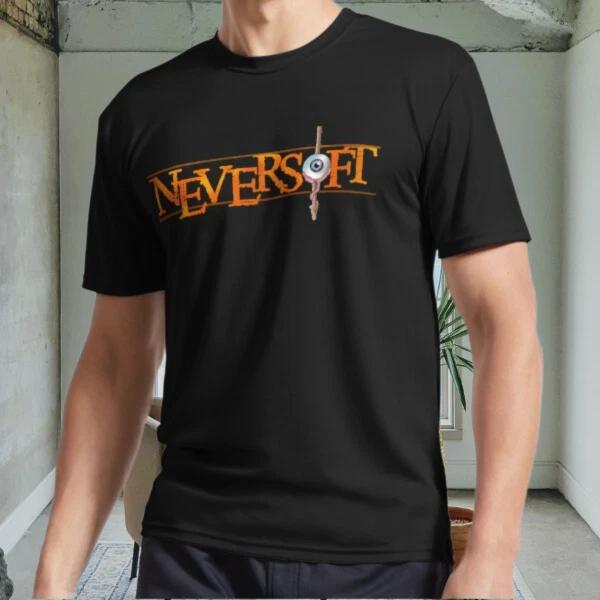 New Neversoft classic Active Logo Men s Black T shirt Funny Size S to 5XL 3XL