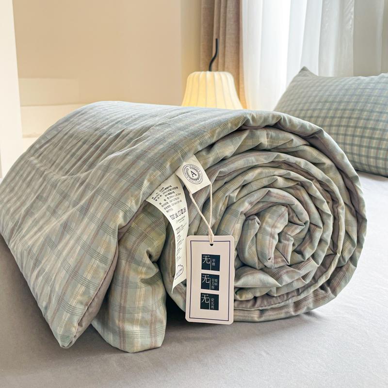 

Хлопковое летнее одеяло Одеяло для кондиционера Наполнитель из соевого волокна Тонкое одеяло Одеяло в скандинавском стиле Одеяло для кровати Четыре сезона 150x200cm
