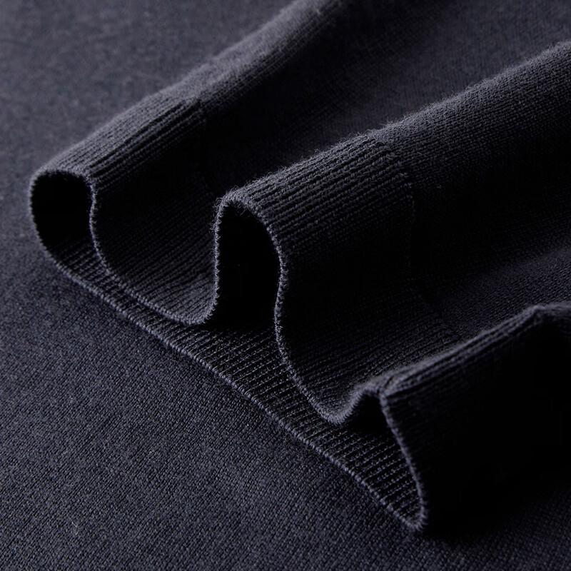 Zhuangji Men's 100% Merino Wool Short Sleeve Polo T-Shirt