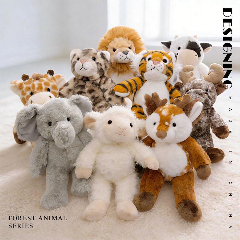 Plush Tiger Toy Animal Collection Gift For Kids And Adults