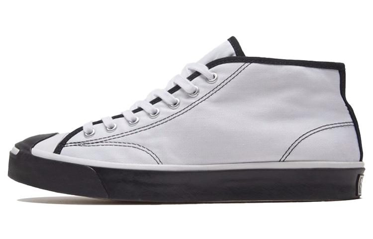 Converse Jack Purcell Mid 'White Black' 168993C