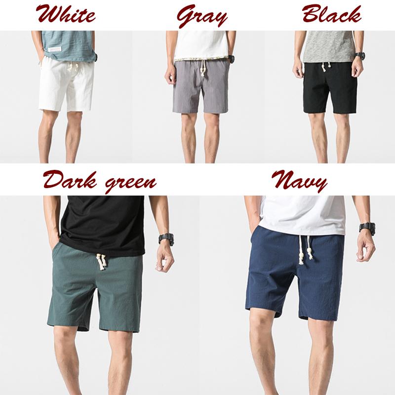 5Colors Estate Casual Lino Pantaloni Corti Spiaggia Lino Bermuda Uomo  Pantaloncini Elastico Vita acquista in modo economico — spedizione  gratuita, recensioni reali con foto — Joom