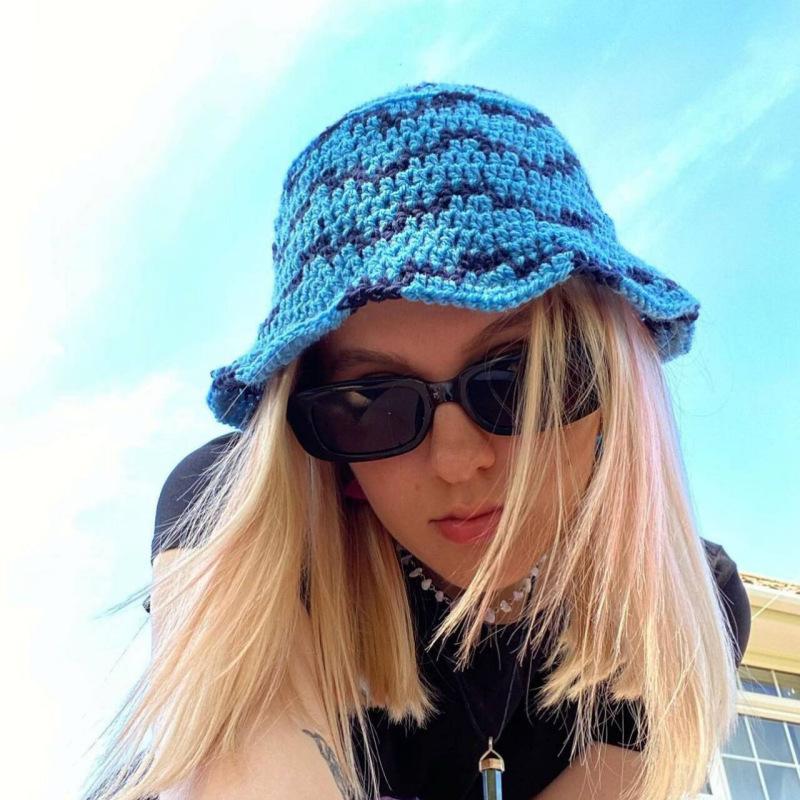 

Новая связанная вручную бандана Pride, персонализированная модная полосатая кружевная косынка