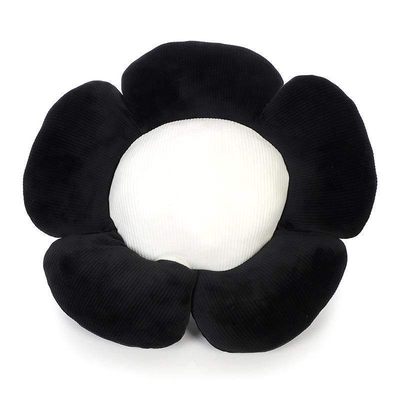 Mała poduszka na zagłówek samochodowy z kwiatowym wzorem, poduszka pod kark dla komfortowego podparcia