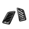 2PCS Car Interior Trim Front Upper Vent Tank Lid Dashboard Vent Trim Frame ABS Material For KIA SELTOS 2021-2025 Left-Hand Drive