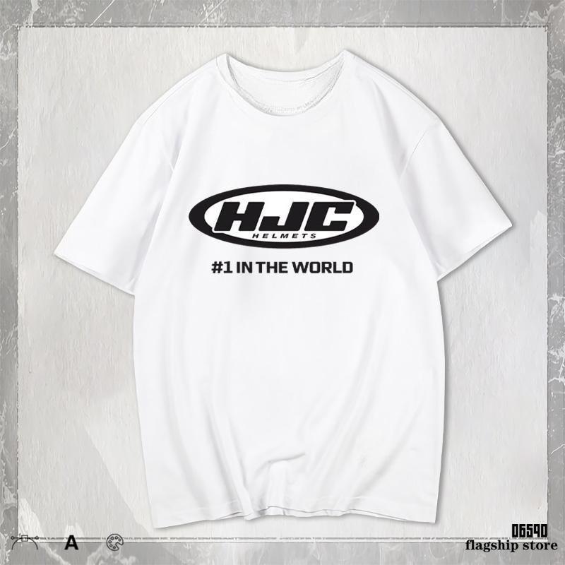

Tshirt Mens Ins Trendy Versatile HJC Light RPHA11 Helmet Motorcycle Riding Short Sleeve TShirt Mens M