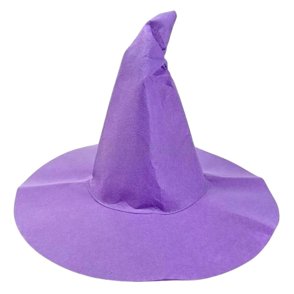Hexenhut Cosplay Partyzubehör Halloween Kostüm Zaubererhut für Themenveranstaltungen Neujahrsfeier Verkleidungsrequisite