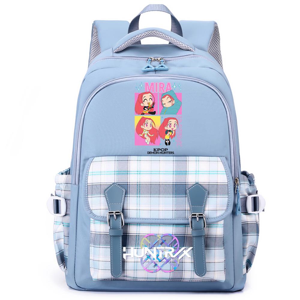 Anime Cartoon K-Pop Printed Large Capacity Backpack for Teenger Student Girl Boy Schoolbag Bookbag Women Waterproof Travel Bag Mochila Kid Gift