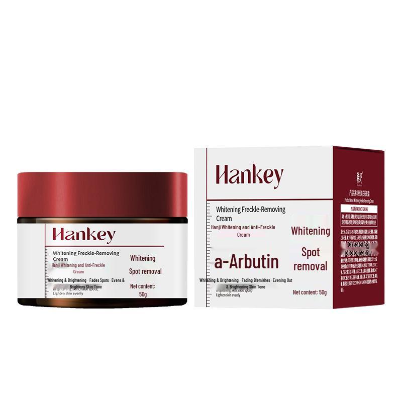 Han Ji Whitening & Freckle Removal Cream with Niacinamide, 50g - Hydrating & Moisturizing Facial Care Cream