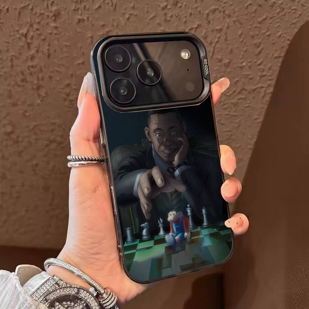 

Anime T-The Darwin I-Incident Phone Case For iPhone 17,16,15,14,13,12,11,Pro Max,Plus Candy Silver Cover iPhone15pro