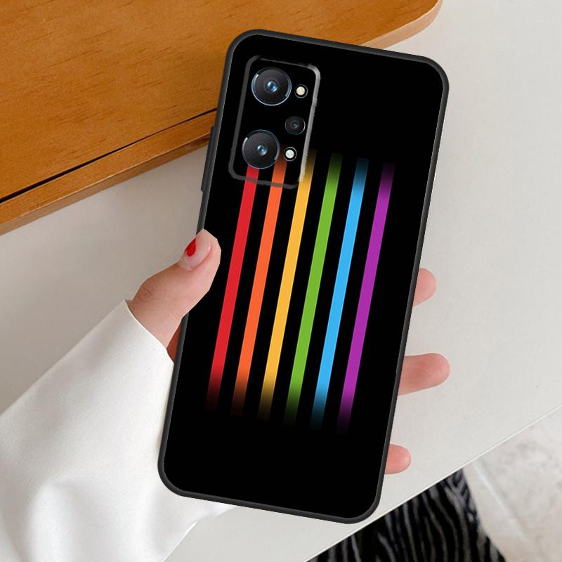Gay Pride Rainbow Flag For Realme 15 Pro GT7 GT6 10 11 12 13 14 Pro Plus C67 C63 C61 C55 C51 C53 C35 C75 C65 Case
