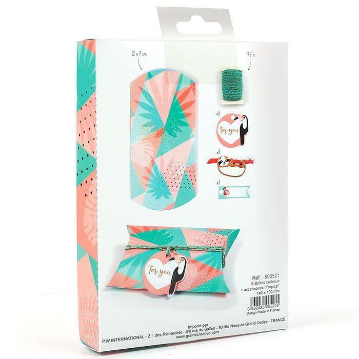 Boite cadeau - Tropical - Enfant - Mixte - 1 pièce - À partir de 6 ans