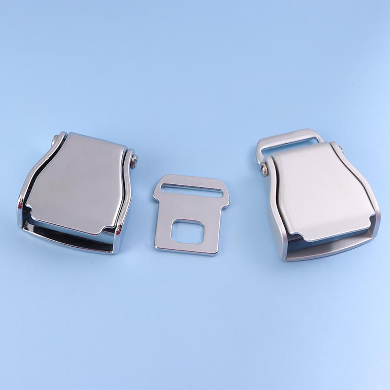 2Cm Metal Mini Detachable Aviation Airplane Safety Buckle Keychain Small Airline Plane Buckle Jewery Bag Belt Accessory