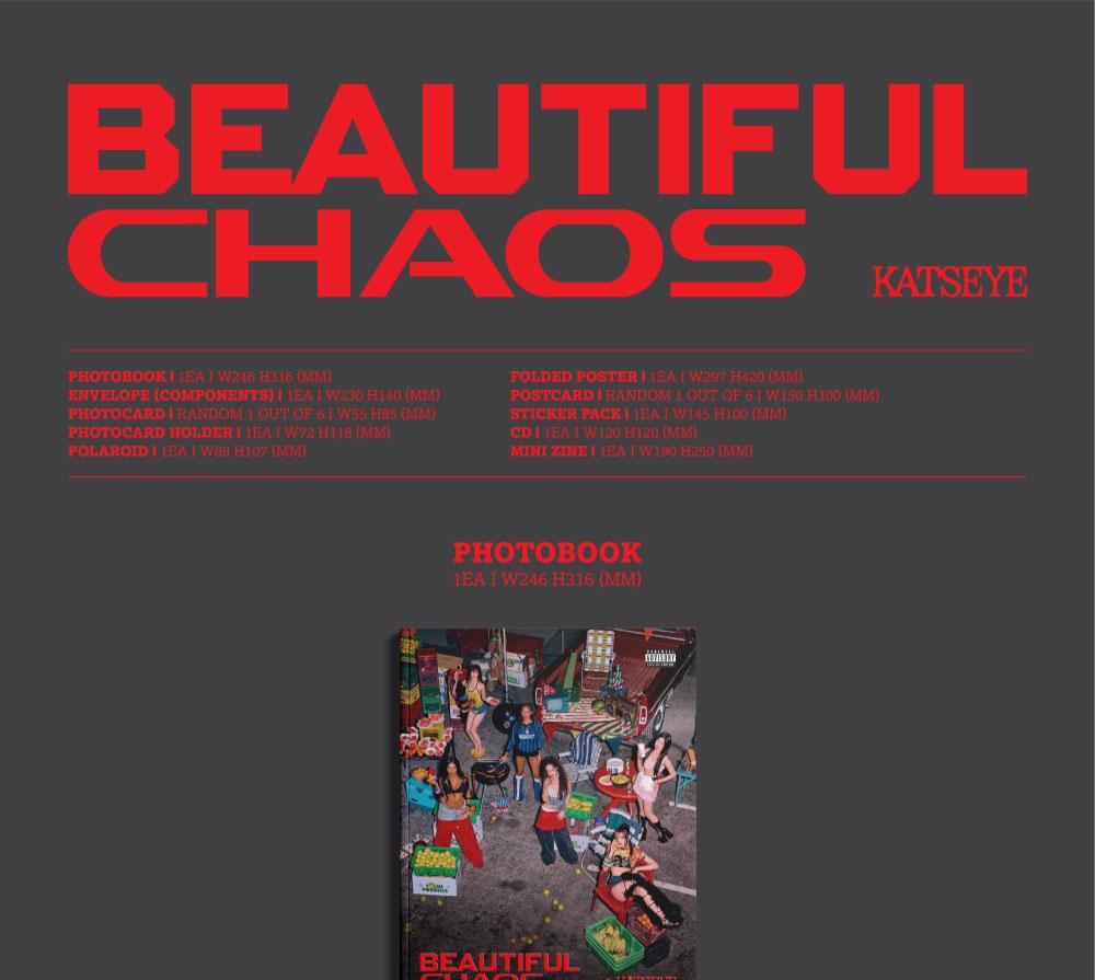 [SOUNDWAVE 3rd LUCKY DRAW] KATSEYE [BEAUTIFUL CHAOS] 2nd EP Album (1st Sep.2025)
