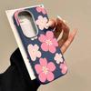 Fresh Style Cherry Blossom Pattern Case For Samsung Galaxy S26 Ultra S25 Edge S24 Plus S23 S22 S21 FE A54 A15 A35 A55 A16 A26 A36 A56 A17 A37 A57 5G