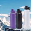 64/40/32oz Insulated Water Cup Sports Bottle Water Bottles Stainless Steel Pure Titanium Vacuum Portable Leakproof Outdoor Cup