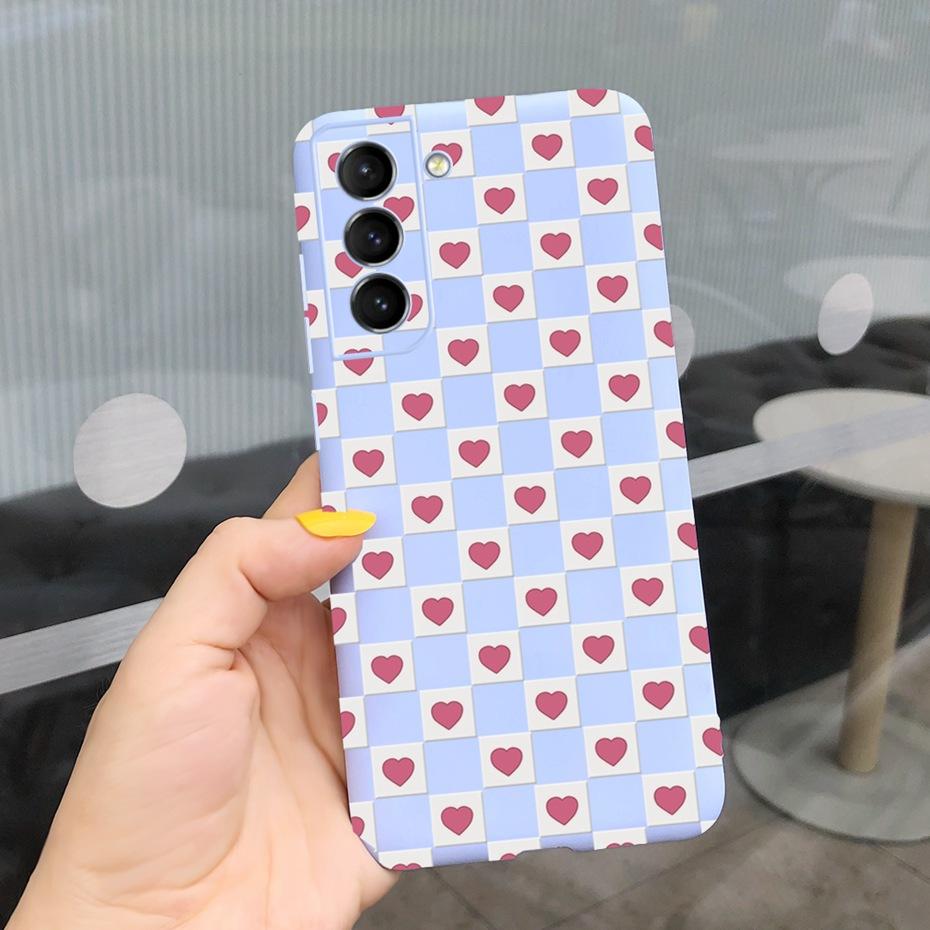 For Samsung Galaxy S22 5G Phone Case Cute Rainbow Milk Cow Painted Cover For Samsung S22 Plus S 22 Ultra Soft Silicon Fundas
