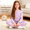 DEESHA Girls' Thickened Thermal Underwear Set