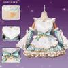 Conjunto de Fantasia Cosplay Kotori Minami de Love Live Com Asas Para Jogo Anime Role Play