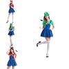 Women's Super Mario Bros Luigi Costume With Breathable Spandex And Exquisite Workmanship
