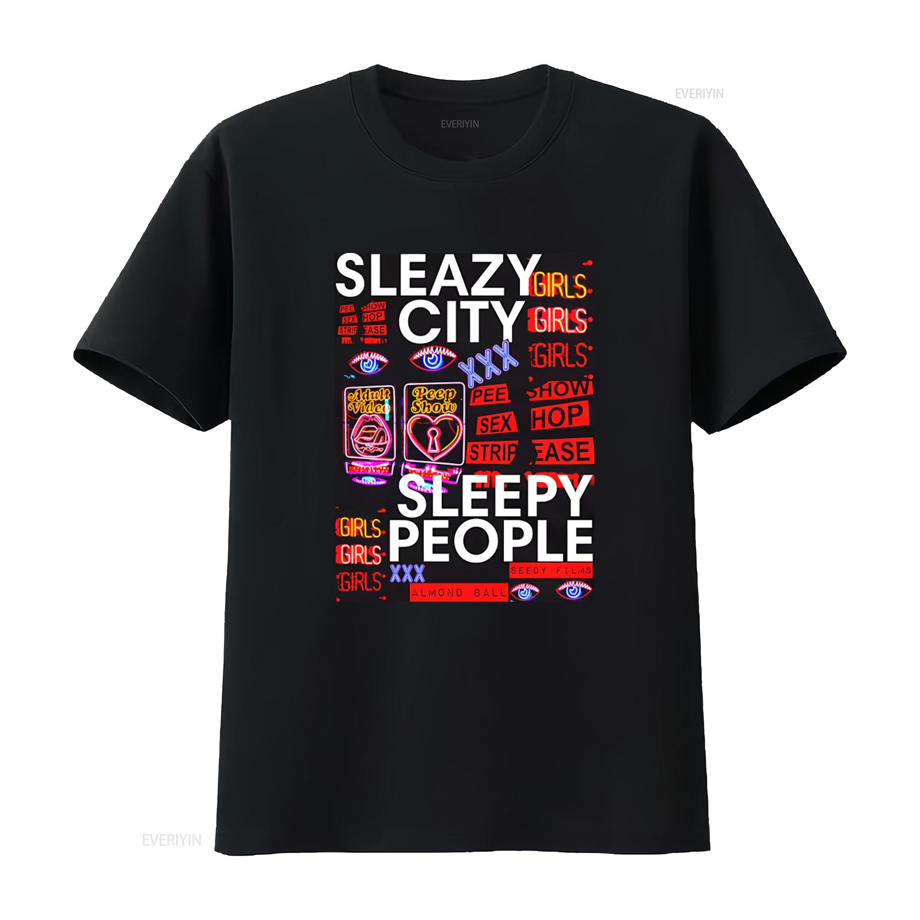

Soft Cell T Shirt Marc Almond Dave Ball Sleazy Peep Show Synthpop Electronic Music Indie Neon Print vintage Washed Stretched 4XL